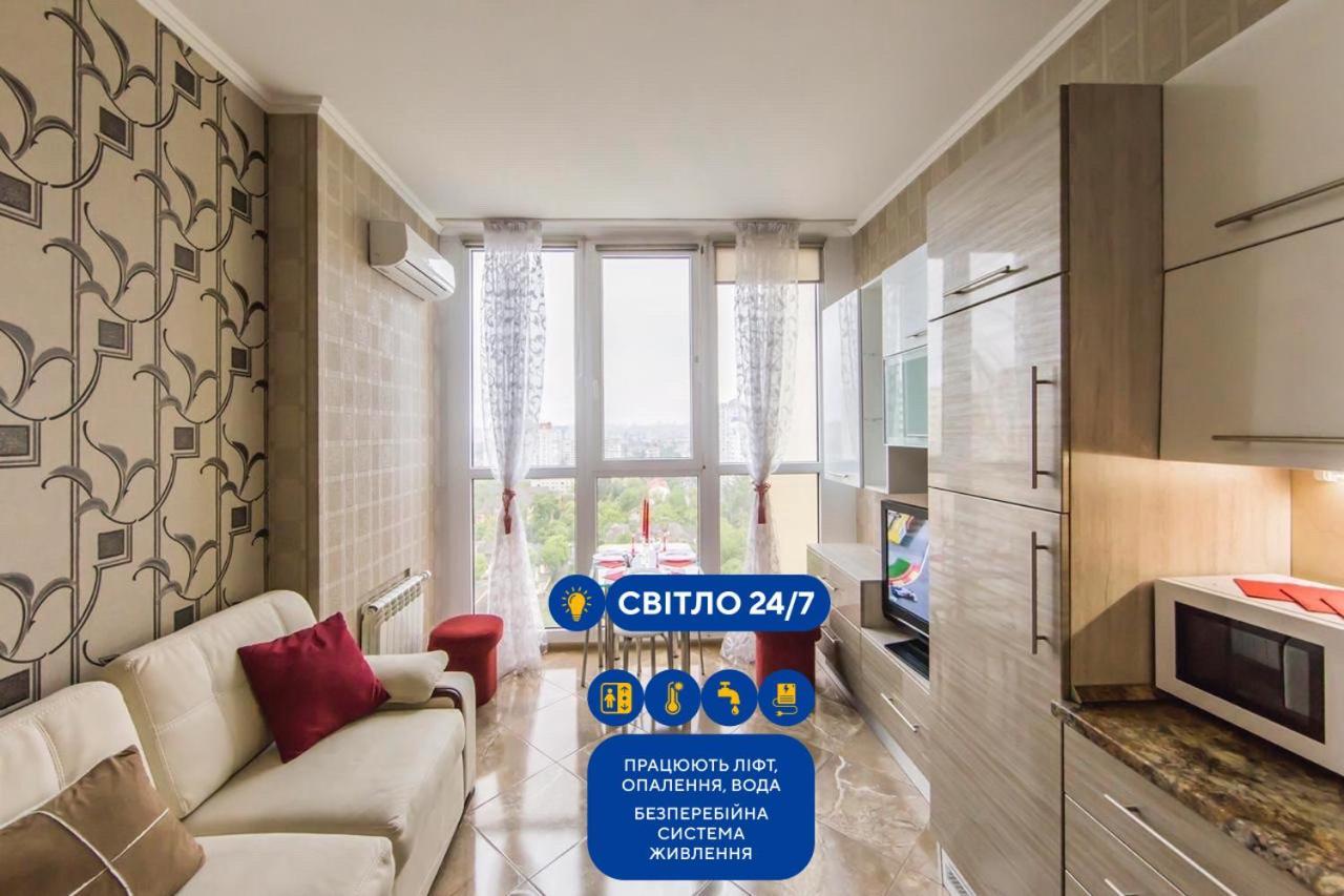 Rent-Kiev 2 Min Metro Chernihivska Lux Bagian luar foto